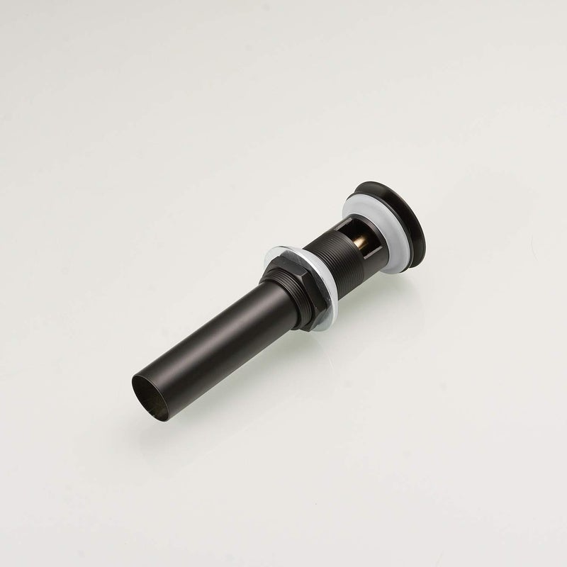 BWE Black Vessel Sink Drain Stopper with Overflow, Fits Standard Bathroom Sink Hole 1-1/2" to 1-3/4", Matte Black - Image 5